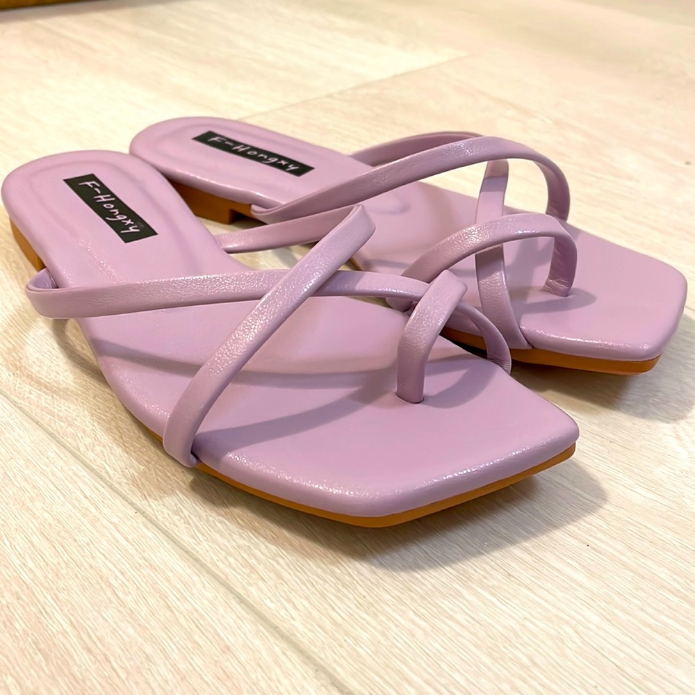 SHEIN Purple Slip Ons